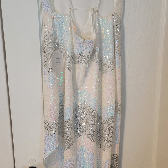 NWT Sequin Asymmetrical Dress - Picture 5 of 6